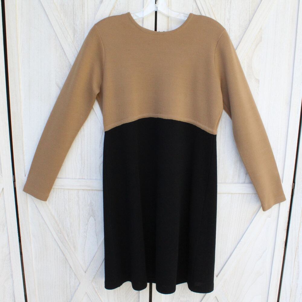 Vintage Andrea Jovine Wool Dress Large